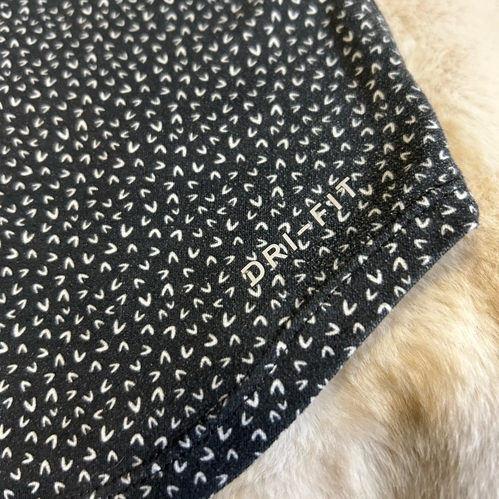 Nike Women's Black and White Court Pure Tennis Tank Top - Picture 3 of 4